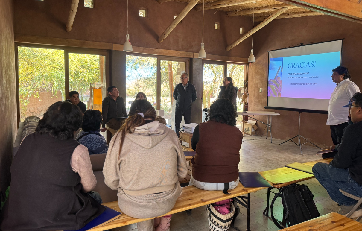 Presentación del plan de trabajo ante las comunidades